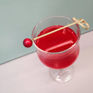 Морс из клюквы и калины с лемонграссом