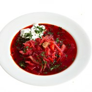 Московский борщ с картофелем