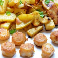 Мурманские гребешки с пряной корочкой