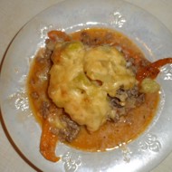 Мусака с сулугуни