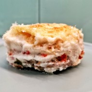 Мясной кето-пирожок из цветной капусты