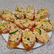 Намазка из тунца с оливковым маслом