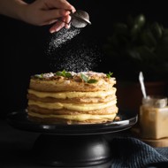 «Наполеон» из готового слоеного теста