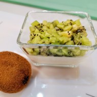 Нежная панна-котта с киви