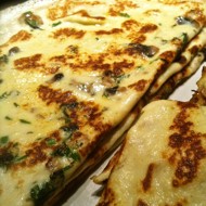 Нежные блинчики с грибовым припеком