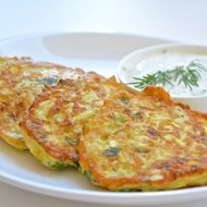 Нежные оладушки из кабачков