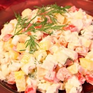 Нежный салат для дам