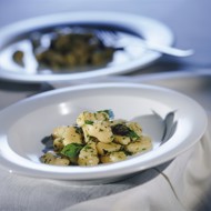 Ньокки с песто из базилика