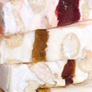 Нуга с миндалем и вишней