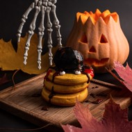 Очень страшные панкейки с тыквой