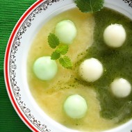 Огуречно-дынный холодный суп