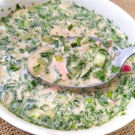 Окрошка на квасе