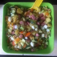 Окрошка на квасе