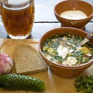 Окрошка овощная