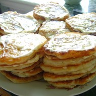 Оладьи из кабачков на кефире