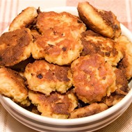 Оладьи из куриных грудок