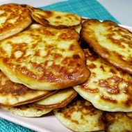 Оладьи на кислом кефире с тыквой