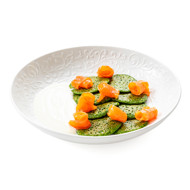 Оладьи со шпинатом и щавелем