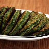 Оладушки с брокколи и сыром