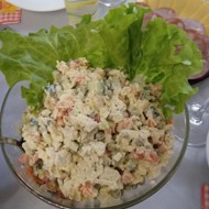 Оливье с болгарским перцем