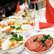 Оливье с сервелатом