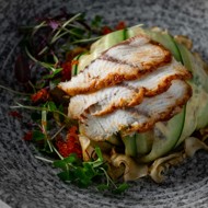 Оливье с угрем