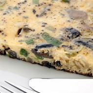 Омлет с грибами