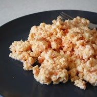 Омлет с помидорами