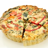 Омлет с тыквой и шпинатом