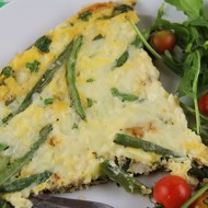 Омлет с замороженными овощами