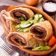 Омлетные рулеты