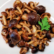 Опята, обжаренные на сале