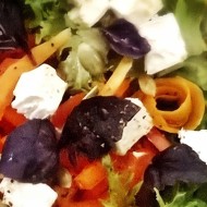 Оранжевый салат