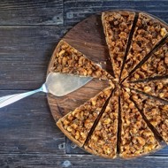 Орехово-карамельный тарт