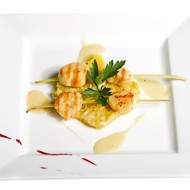 Осетрина в мандариновом соке