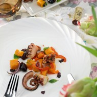 Осьминог с бататом