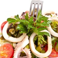 Осьминоги и кальмары с сельдереем