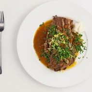 Оссобуко с красным вином