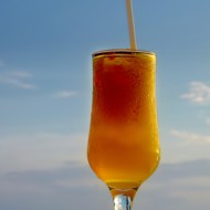 Освежающий зеленый чай с манго