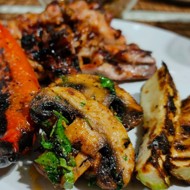 Овощи на мангале