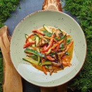 Овощи томленые в соусе «Тарантино»