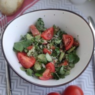 Овощной салат по-грузински