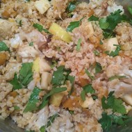 Овощной салат с булгуром