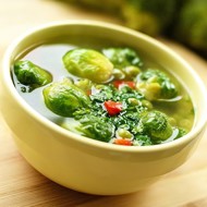 Овощной суп с имбирем