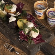 Овощные закуски с творожным сыром