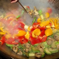 Овощи в воке по-китайски