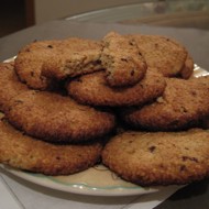 Овсяное печенье из овсяных хлопьев