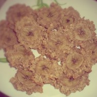 Овсяное печенье с бананами