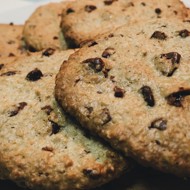 Овсяное печенье с кусочками шоколада