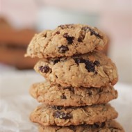 Овсяное печенье с ромовым изюмом